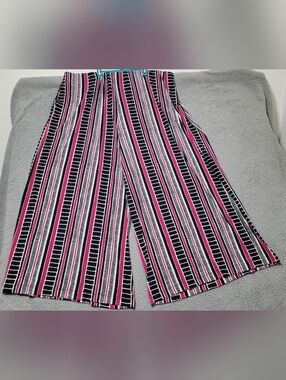 Lane Bryant Multicolor Pull-On Pants with Side Pockets Size 26/28